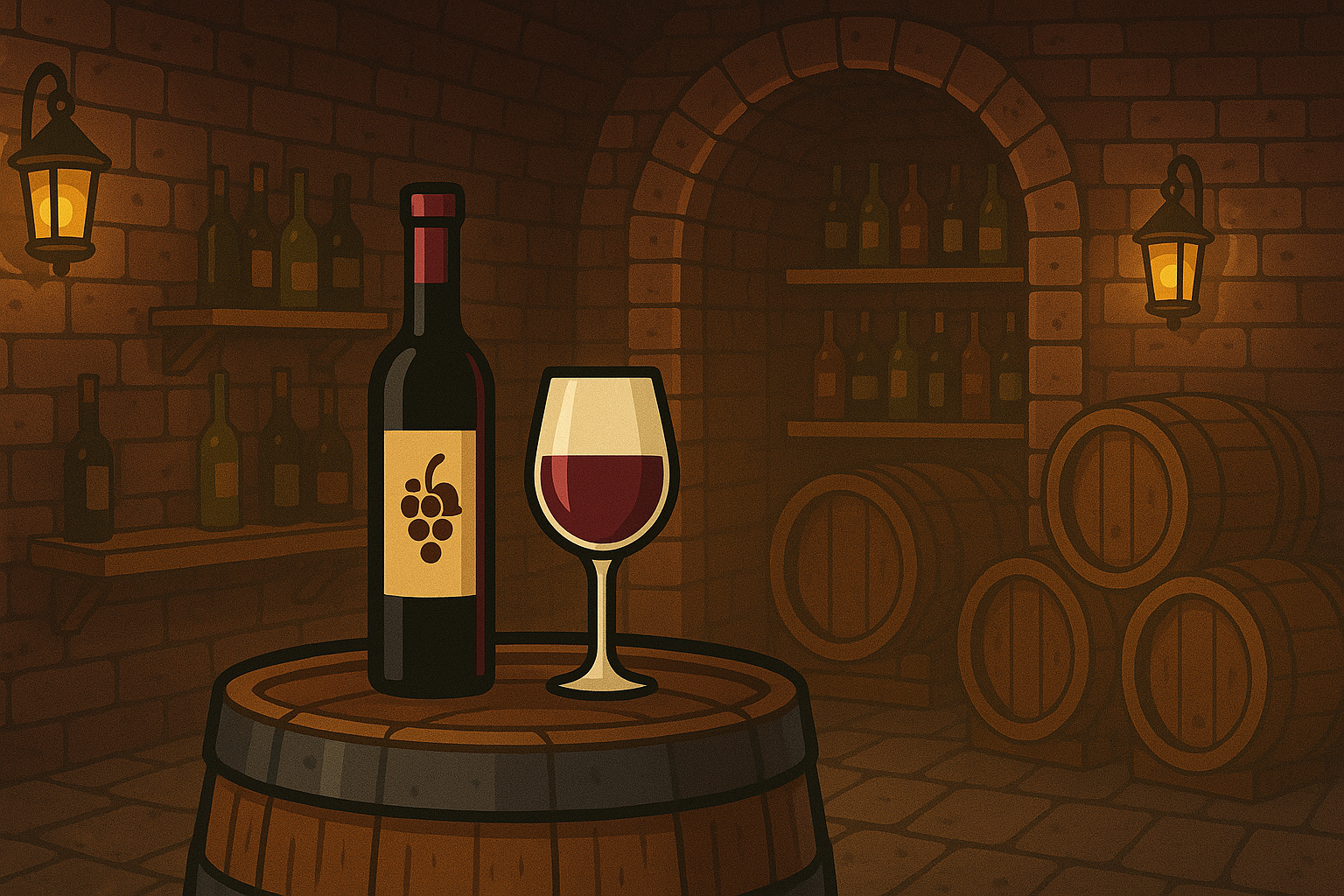 Wine Cellar social casino spilleautomat